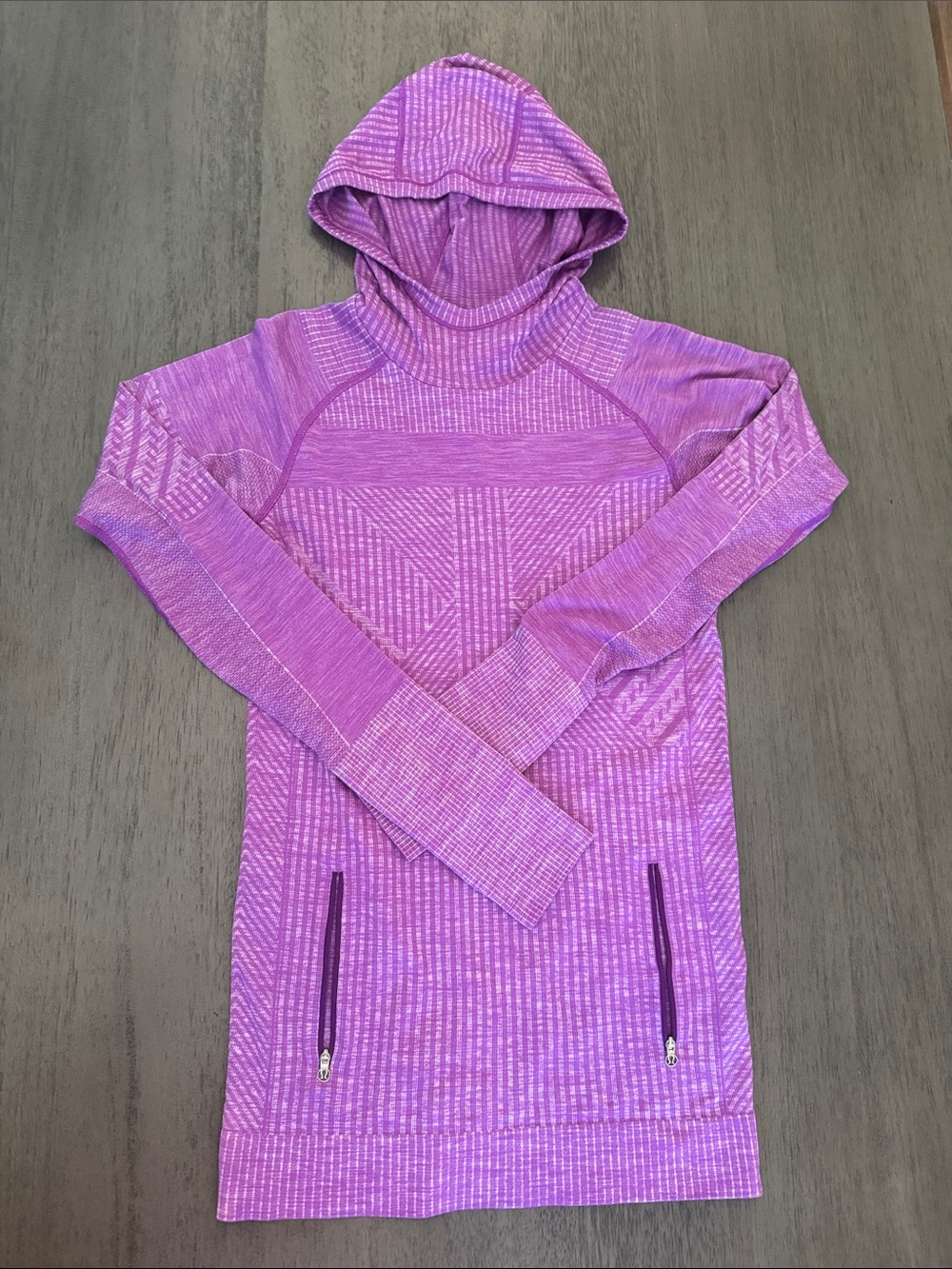 Lululemon Women’s Hooded Performance Sweater in Purple